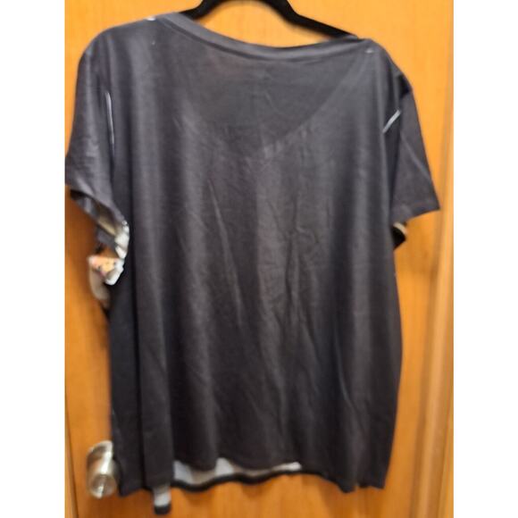 Women's Plus Daisy Fuentes T-Shirt 3X - Picture 3 of 9